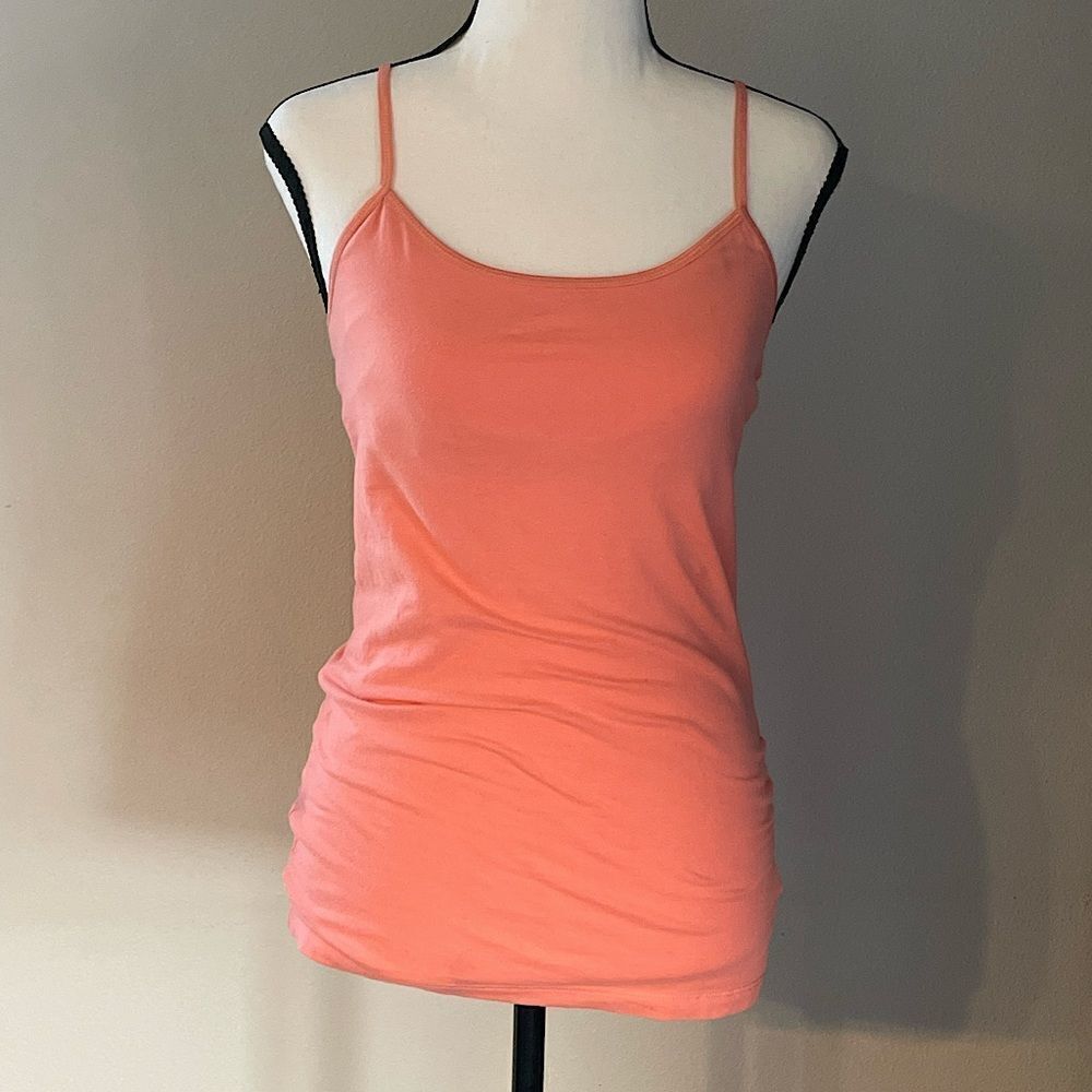 Aeropostale, Peach, “Favorite Cami”, Long Tank Top. Size Large.